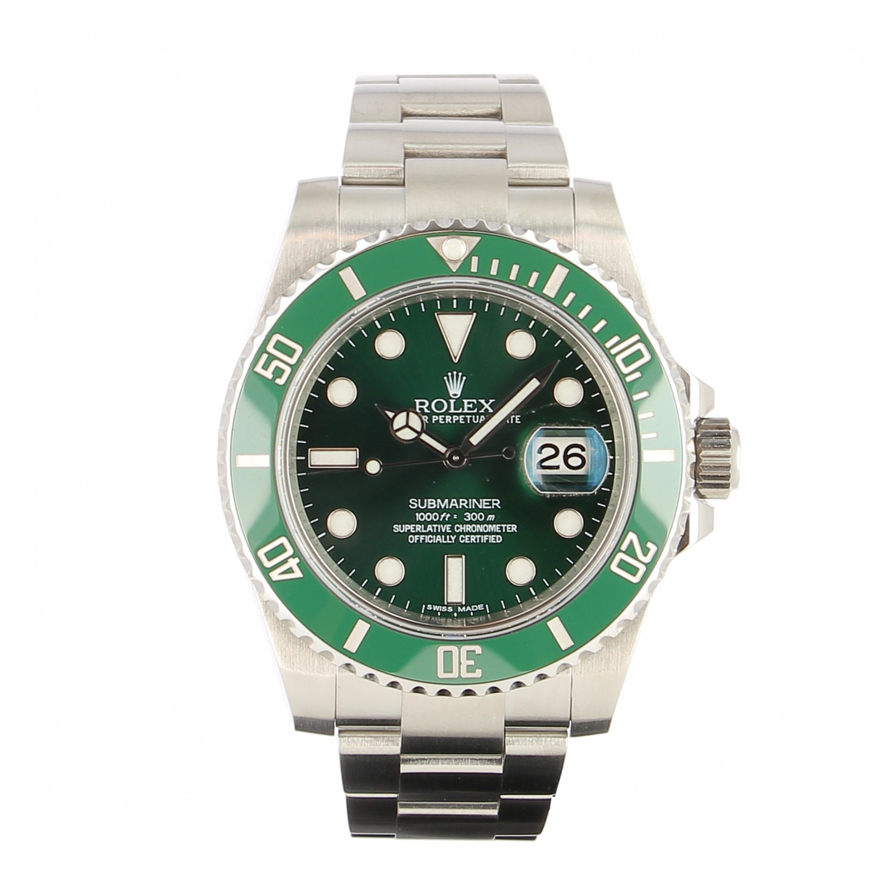 Achat Montre Rolex Submariner Date lunette verte d'occasion