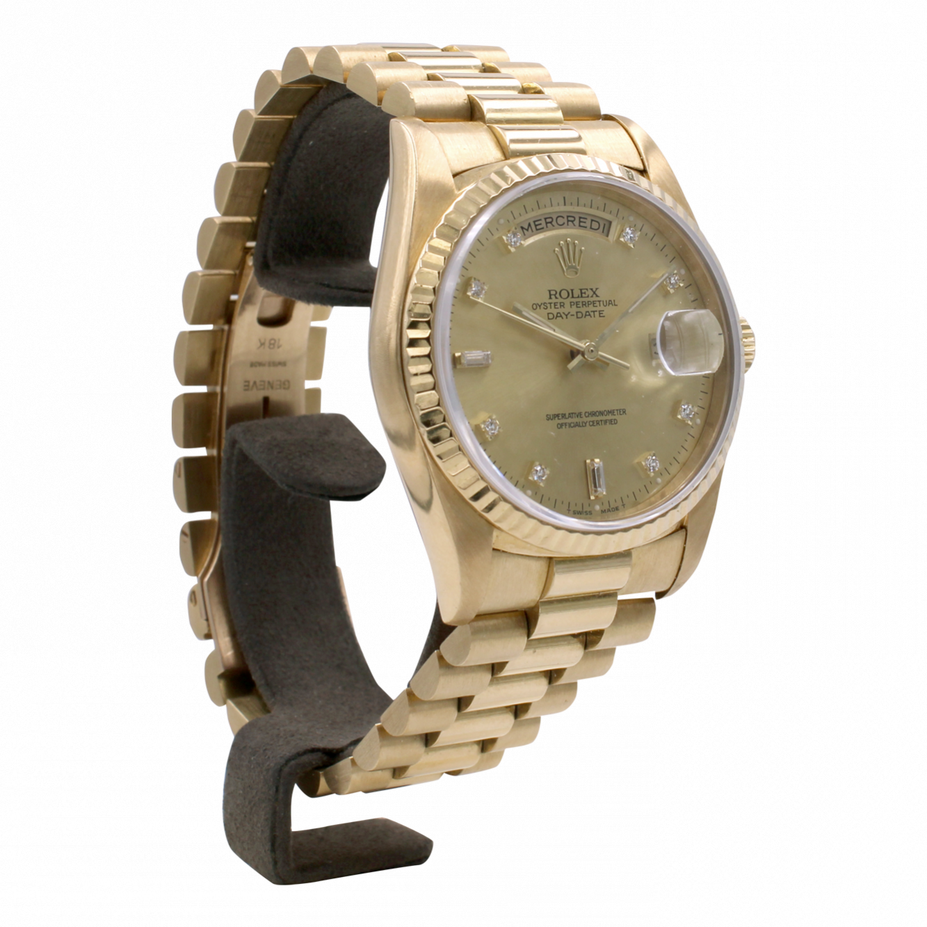 Achat Rolex-Occasion Day-Date or jaune d'occasion