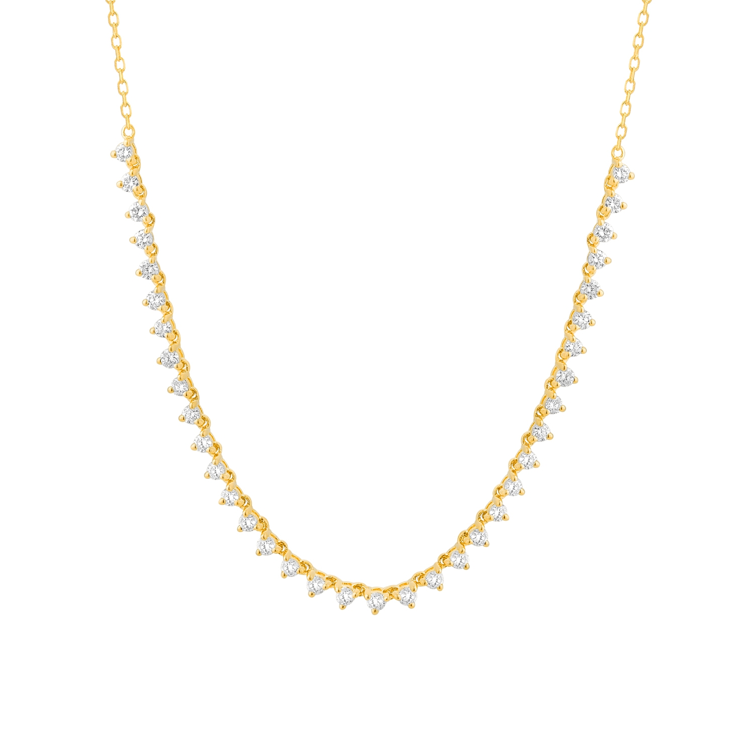 Collier Raynal Éclat Solaire Or Jaune et Diamants