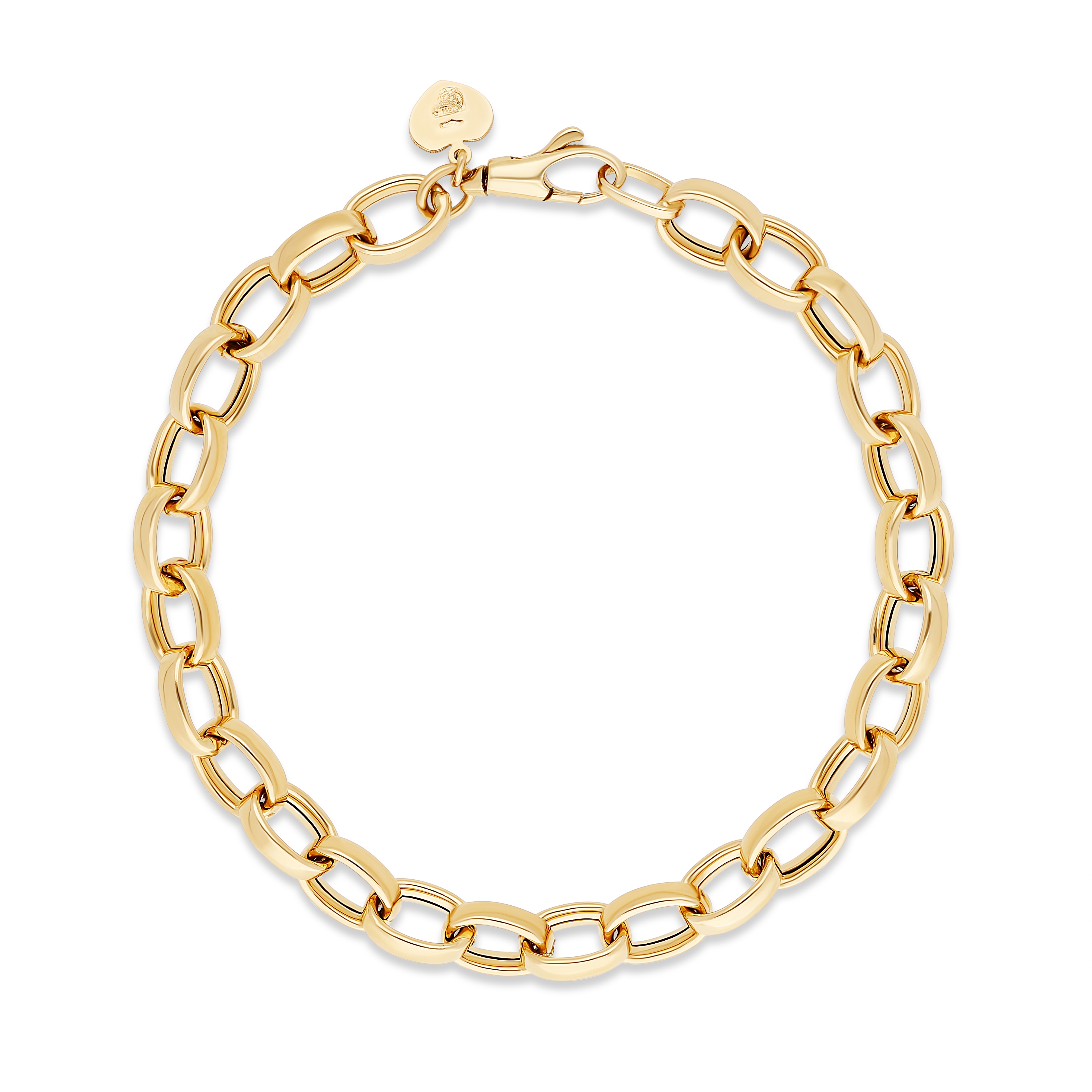 Bracelet or jaune Maille Jaseron