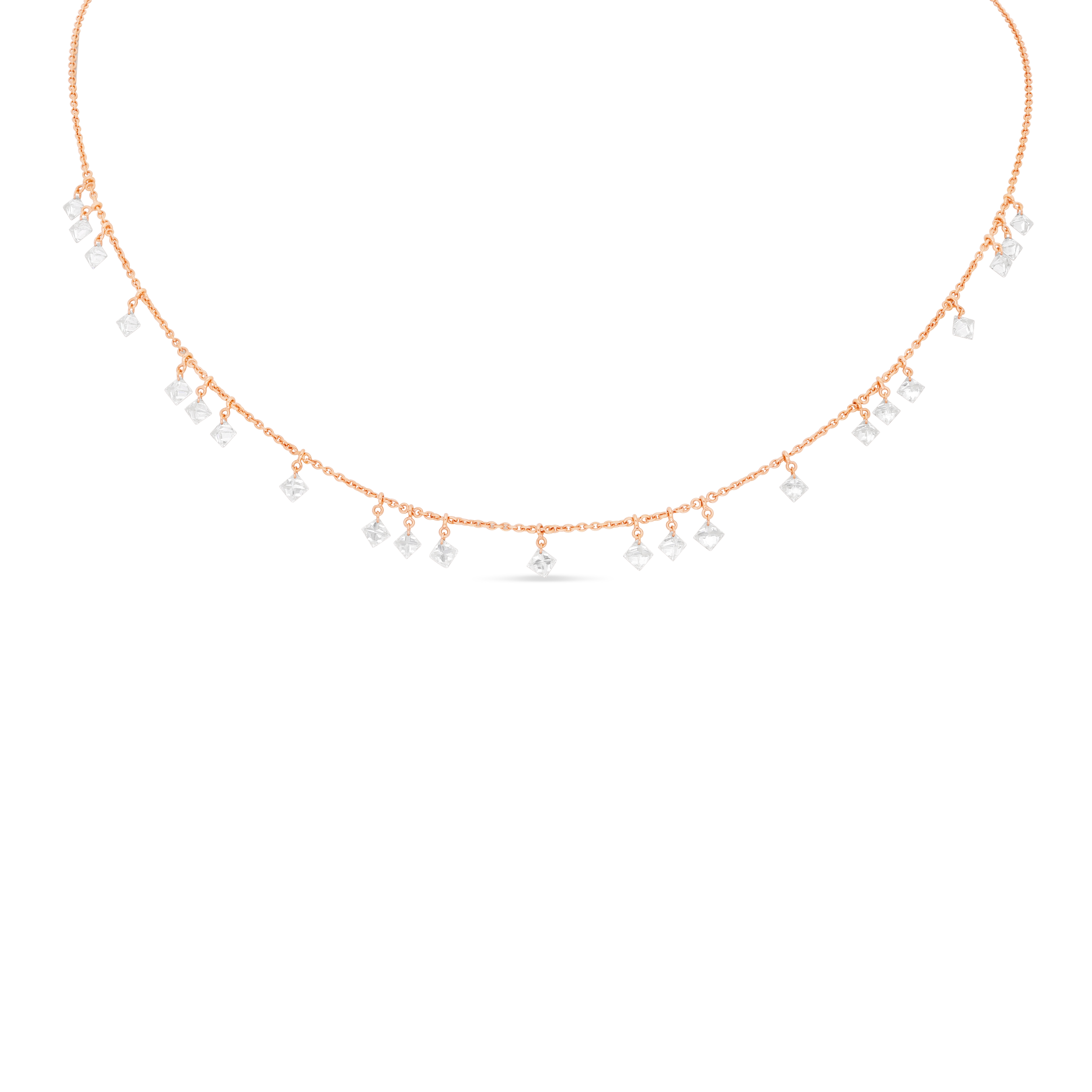 Collier Nuée Précieuse or rose Diamant