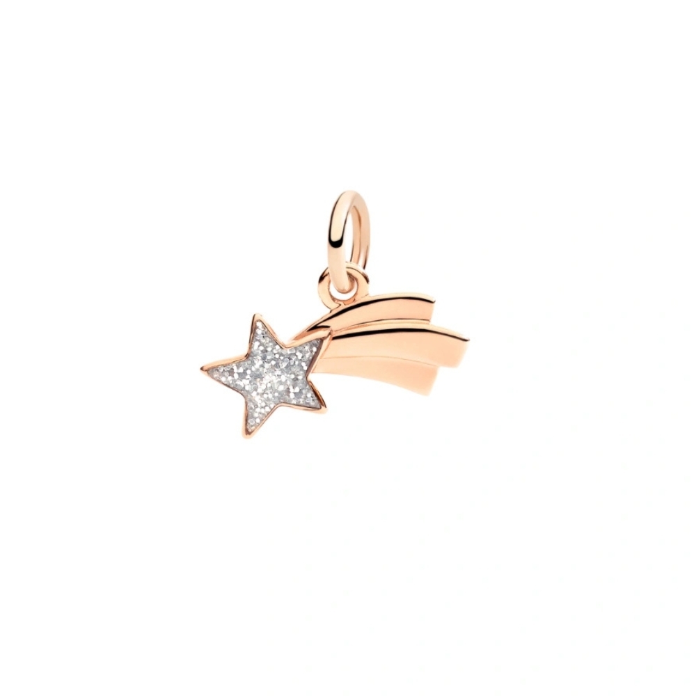Pendentif Dodo Or Rose Etoile Filane - Email/Or Rose 375/1000ème - Rose