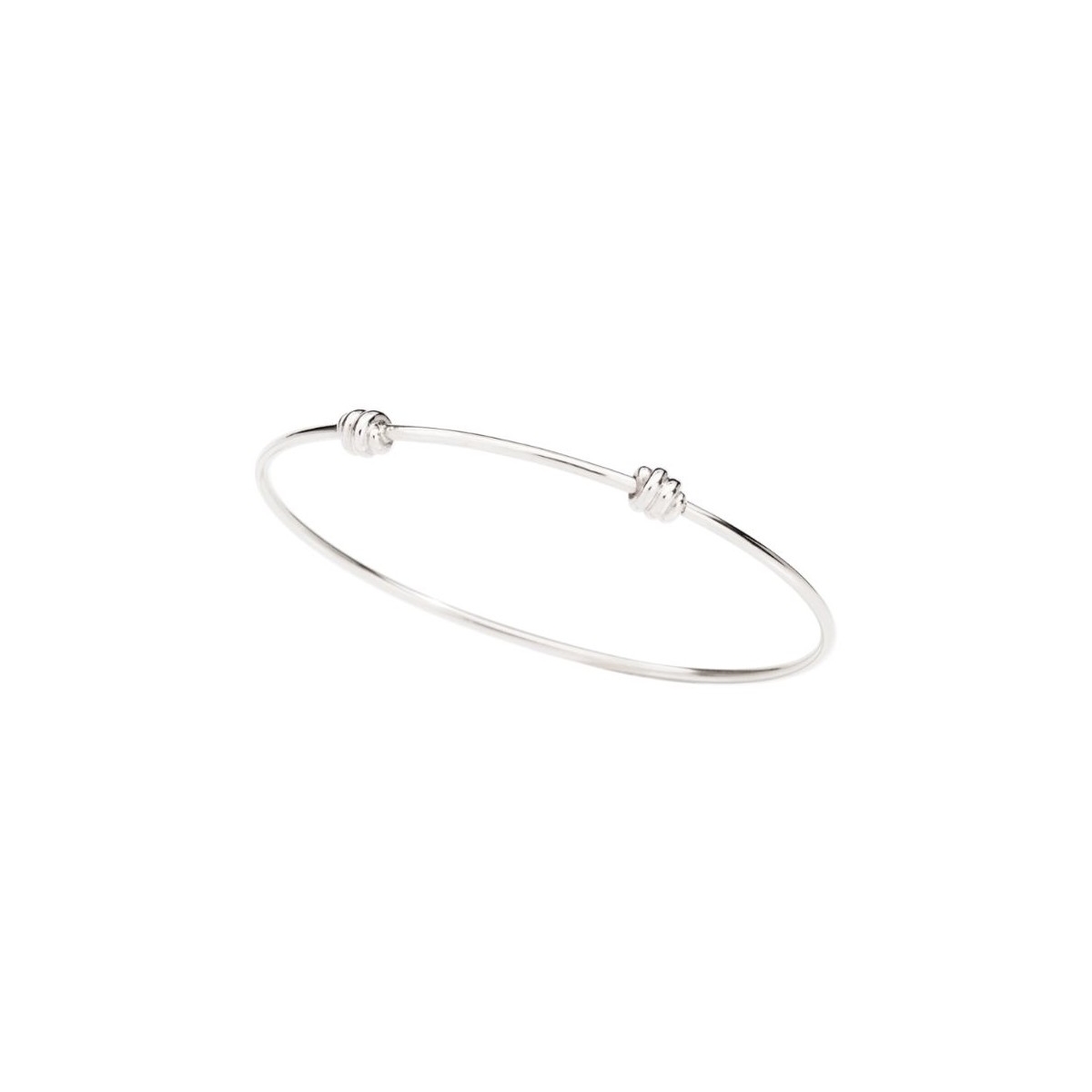 Bracelet Jonc Nodo Argent Dodo - Argent 925/1000ème