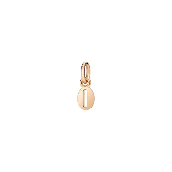 Pendentif Or Rose Numéro 0 Dodo - Or Rose 375/1000ème - Rose