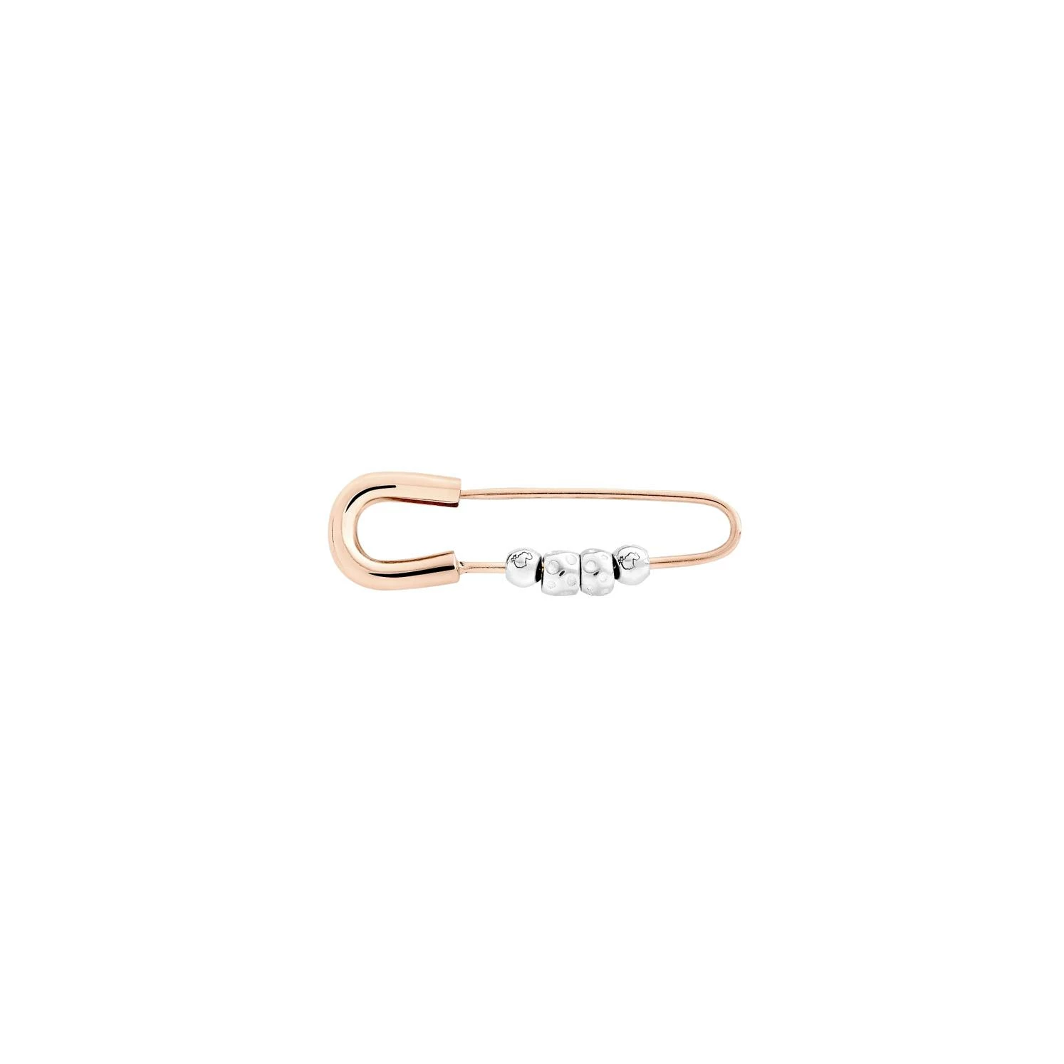 Epingle À Nourrice Or Rose Argent Dodo - Argent 925/1000ème/Or Rose 375/1000ème - Rose