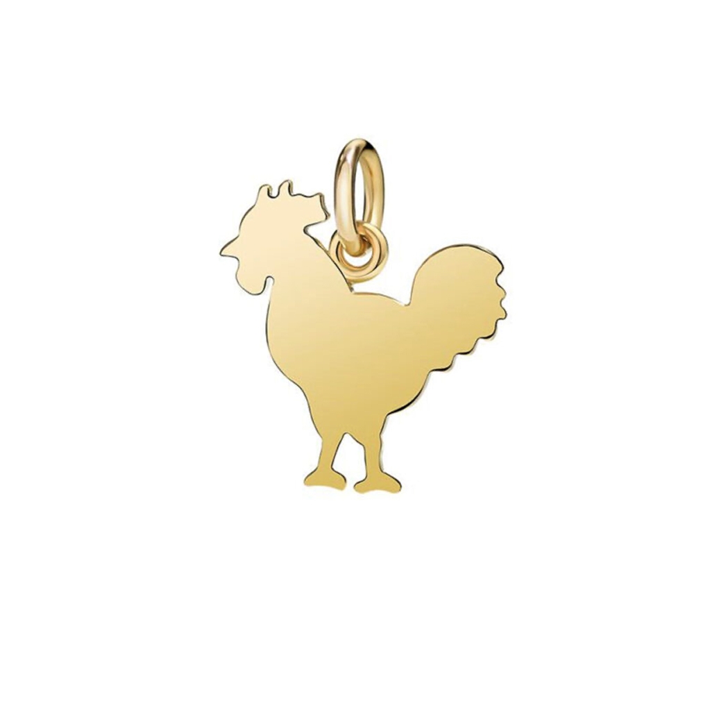 Pendentif Coq Or Jaune Dodo - Or Jaune 750/1000ème - Jaune
