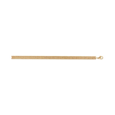 Bracelet en or jaune, 18cm