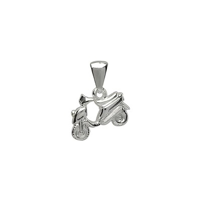 Pendentif scooter en argent