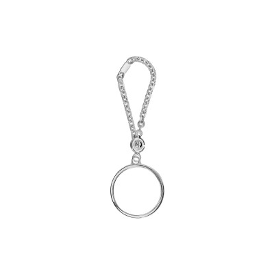 Porte-clefs entourage pièce 29.1mm en argent