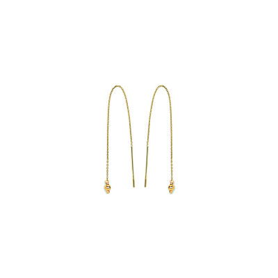 Boucles d'oreilles en or jaune