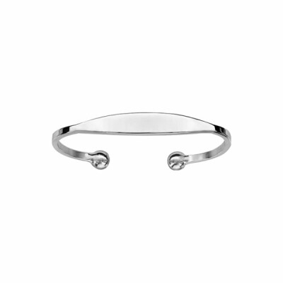 Bracelet esclave moyen modèle argent 62mm de diamètre