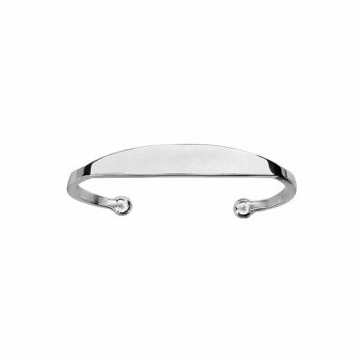 Bracelet esclave gros modèle argent 65mm de diamètre