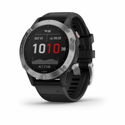 Montre connectée Garmin fenix 6 avec bracelet noir