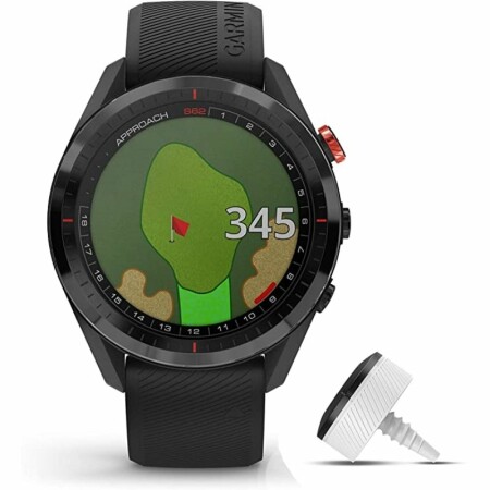 Montre Garmin Approach S62 Bundle Céramique noire avec bracelet noir