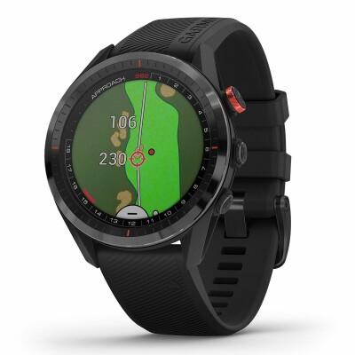 Montre Garmin Approach S62 Bundle Céramique noire avec bracelet noir