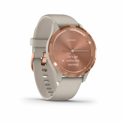 Montre Garmin vívomove 3S Rose Gold/Silicone Light Sand