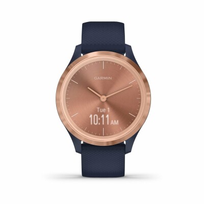 Montre Garmin vívomove 3S Rose Gold/Silicone Navy