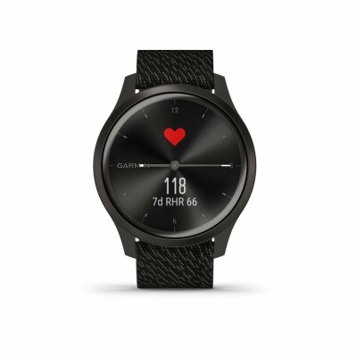 Montre Garmin vívomove Style Slate/Nylon Black