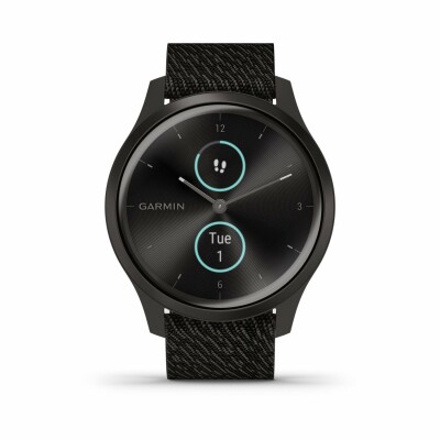 Montre Garmin vívomove Style Slate/Nylon Black