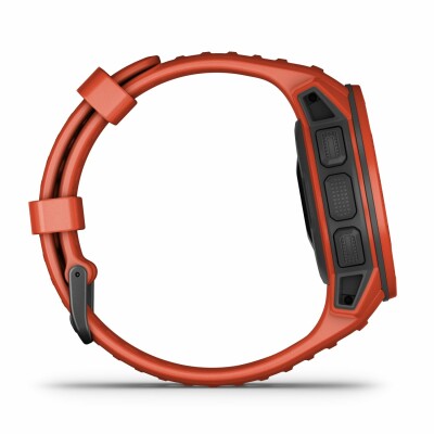 Montre connectée Garmin intinct Solar Flame Red
