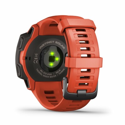 Montre connectée Garmin intinct Solar Flame Red