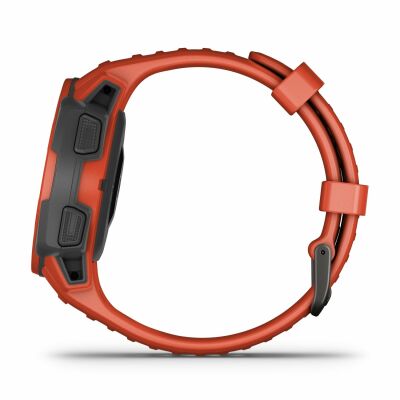 Montre connectée Garmin intinct Solar Flame Red