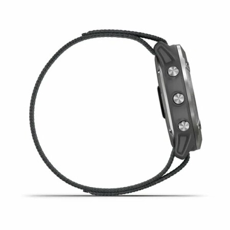 Montre connectée Garmin Enduro bracelet UltraFit en nylon gris