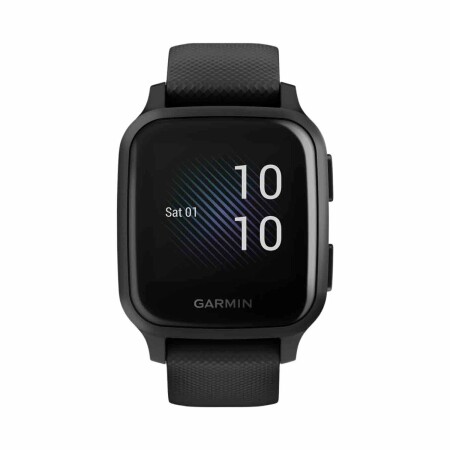 Montre Garmin Venu R Sq Music Edition avec bracelet silicone Black 010-02426-10