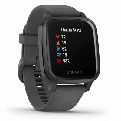 Montre Garmin Venu R Sq Grey avec bracelet silicone Grey 010-02427-10