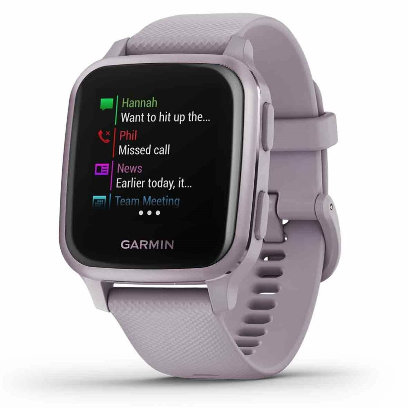 Montre Garmin Venu Sq Lavender/Rose Purple 010-02427-12