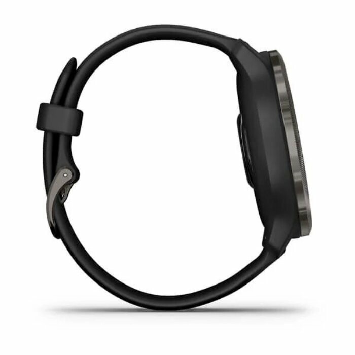 Montre connectée Garmin Venu 2 Gray avec bracelet silicone noir