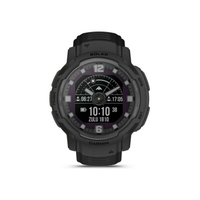 Montre Garmin Instinct Crossover Solar Tactical Edition Noire