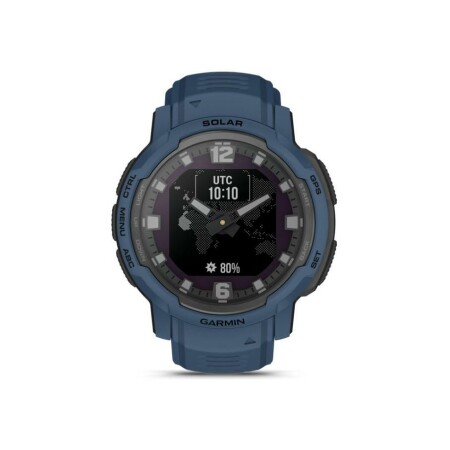 Montre Garmin Instinct Crossover Bleue