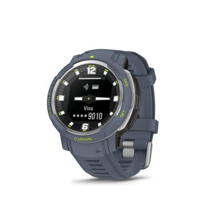 Montre Garmin Instinct Crossover Bleue granit