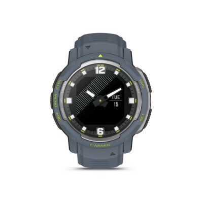 Montre Garmin Instinct Crossover Bleue granit