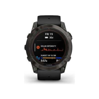 Montre Garmin Fenix 7X Pro Sapphire Solar Edition