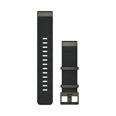 Garmin Marq in black mottled Jacquard woven nylon Watchband