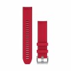Bracelet de montre Garmin QuickFit 22 Rouge Plasma