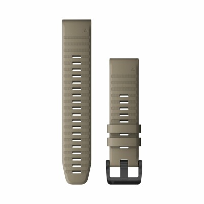 Garmin Quickfit 22  in beige silicone Watchband