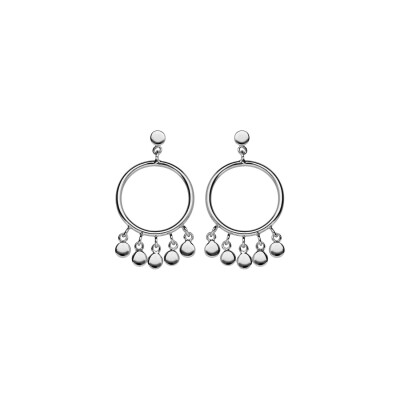 Boucles d'oreilles tige argent