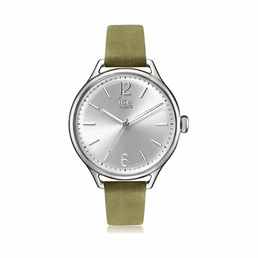 Montre Ice-Watch ICE time - Khaki Silver - Medium - 3H
