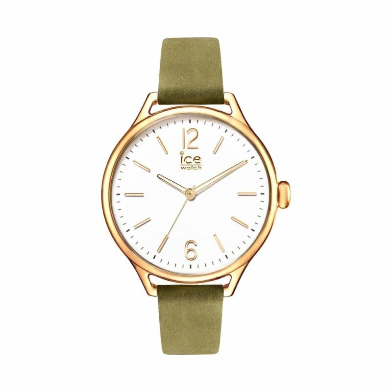 Montre Ice-Watch ICE time - Khaki Champagne - Medium - 3H