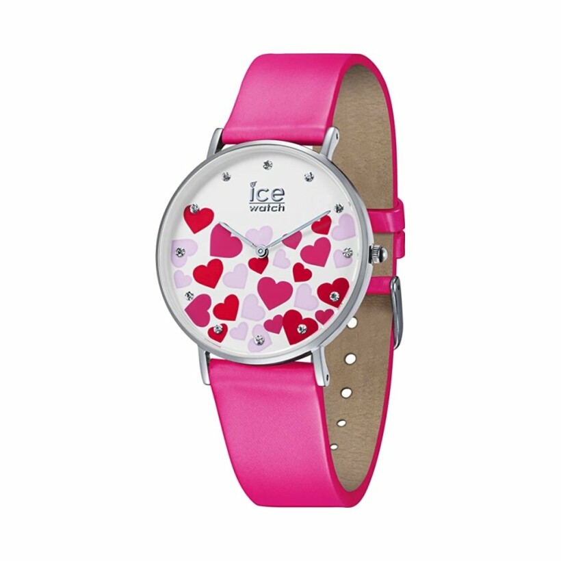 Montre Ice-Watch ICE love 2017 - City - Neon pink - Small - 2H