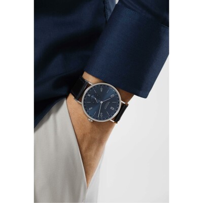Montre NOMOS Glashütte Tangente 2 date blue