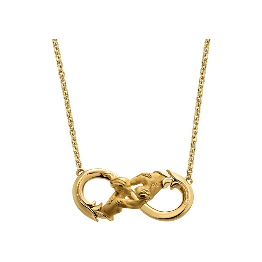 Infinito Pendant in yellow gold