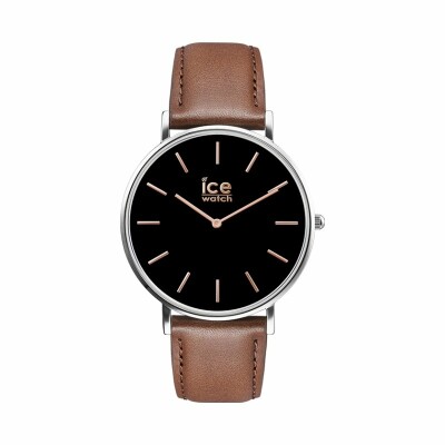 Montre Ice-Watch CITY classic - Brown rose-gold - Medium - 2H