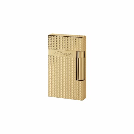 Briquet S.T. Dupont Ligne 2 pointe de diamant finition or jaune