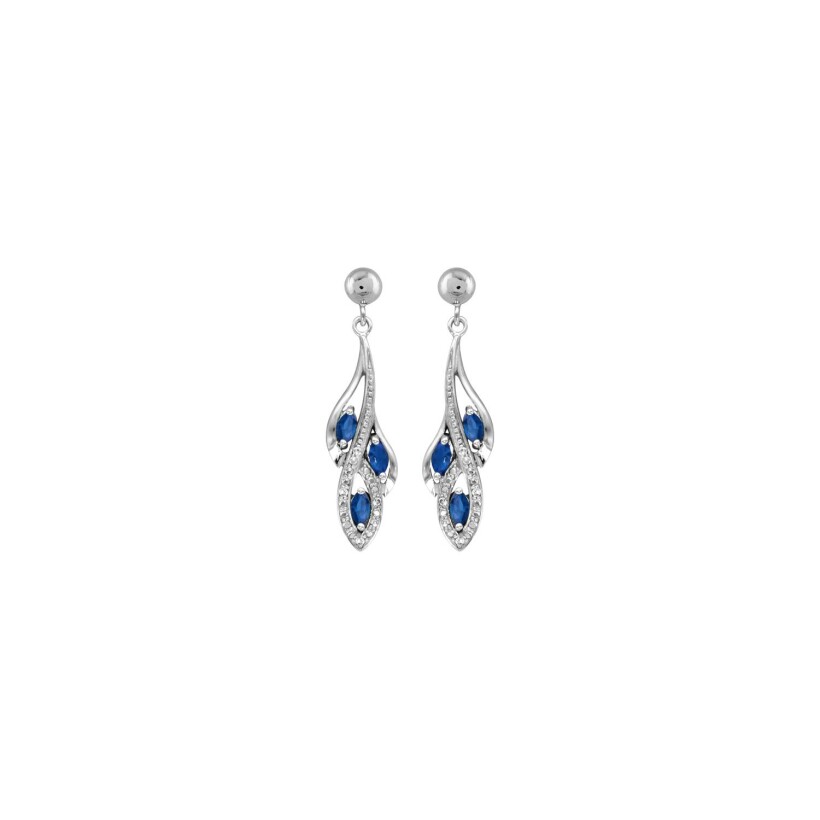 Boucles d'oreilles tige argent