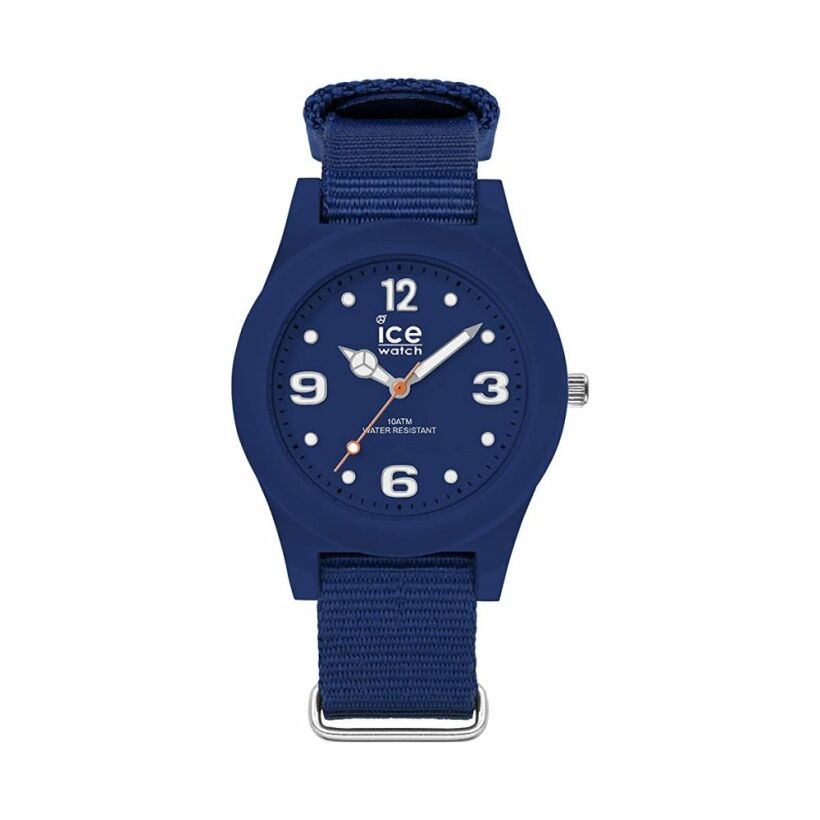 Montre Ice-Watch ICE slim nature - Ocean blue - Medium - 3H