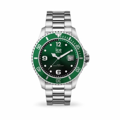 Montre Ice-Watch ICE steel Green Silver Medium